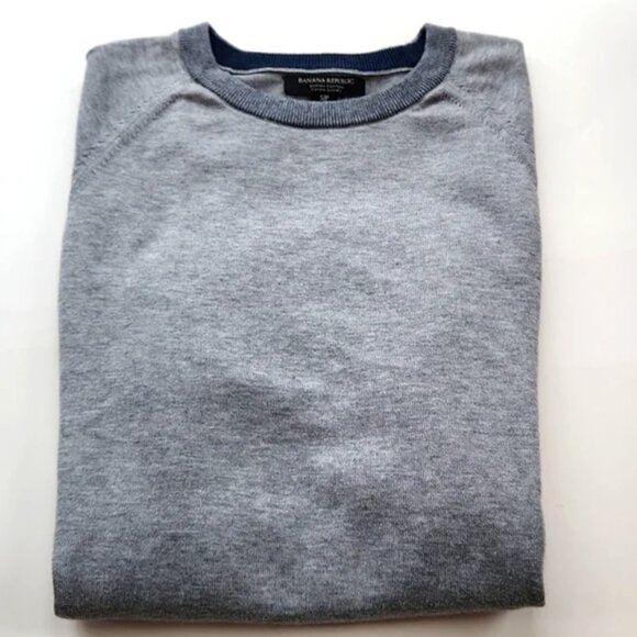 Banana Republic Supima Cotton Crewneck Sweater - Picture 3 of 6
